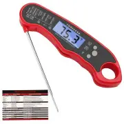 Digital Meat Thermometer for Food Cooking. Waterproof & Instant Read for Kitc...