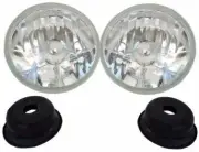 Crystal Headlamps Chrysler Valiant AP5 AP6 VC VE VF VJ VK Regal Jeep CJ TJ JK SJ