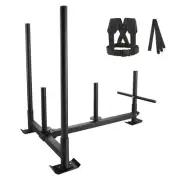 Weight Training Sled, Pull Push Power Sled with Handle, Fitness Strength