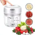 Mini Food Chopper Electric - Food Processor and Blender USB Charging Portable