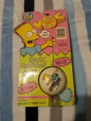1990 Spectra Star Bart Simpson The Radical Yo-Yo New With Sun Damage See Pics