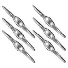 6 Pcs Metal Hook Blind Accessories Rope Cord Cleats Retainer Safety Travel