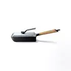 Vermicular Frying Pan Egg Toast Oak + FLET-SSL Lid Instant Evaporation Japan New
