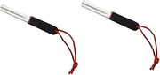 DINHEAROM 2pcs Fishing Hook Sharpener Portable Hook File for Easy Polishing Compact Lightweight Design Scissors Cutters Material for Outdoor Use