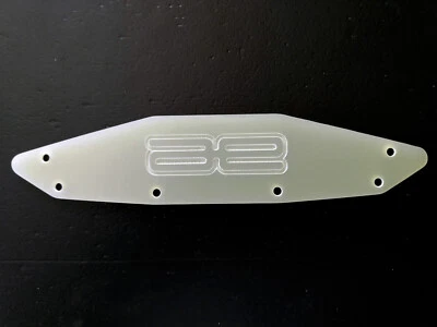 Team Associated ASC8816 8816 RC10DS Front Bumper (Natural)