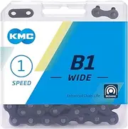 KMC B1 Wide Single Speed Chain, 112 Link, Black