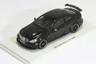 Spark 1/43 Mercedes-Benz C63 AMG Coupe Black 2014 Diecast Model