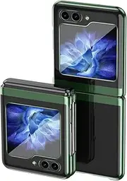 [YBROY] Case for Samsung Galaxy Z Flip5 5G, Ultra Thin, Anti-Fall, Anti-Scratch, Cover for Samsung Galaxy Z Flip5 5G.(Green)