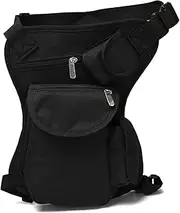 Military Tactical Molle Drop Leg Bag, Thigh Pack for Motorcycle Cycling Riding Camping, Waist Bags
