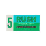 Rush Skateboard Bearings Titanium Coated Abec 5 with Spacers