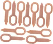 100pcs Dent Puller Rings for Car Body Spot Dent Welder Kit Dent Puller Tabs Gasket Washer for Car Spot Welder Spot Welder Dent Puller Car Dent Puller Detailing Iron Rose Gold