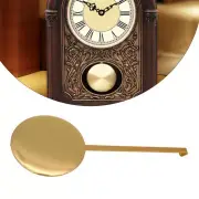 High Gloss Gold Metal Pendulum for Wall Clock Personalize Your Time Display