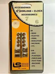 iS Vintage Clock Accessories Innovation Specialties Roman Numerals #302