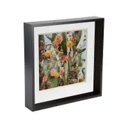 Nicola Spring 10 x 10 3D Shadow Deep Box Photo Frame - Craft Display Picture Frame with 8 x 8 Mount