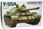 Tamiya 1/35 Military Miniature Series No.257 Soviet Army Tank T-55A from Japan*