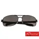 【Docomo】名牌風格金屬墨鏡 彈性輕量設計 鼻墊可調設計 多功能實用款 抗UV400太陽眼鏡 茶色鏡片