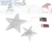 2pcs Light Star Tree Topper Star Christmas Tree Topper Christmas Tree Ornaments