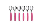 VICTORINOX PINK TABLE SPOON- SET 6