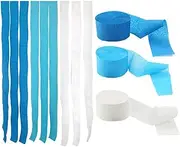 Party Decor 6Pcs Rainbow Party Backdrop 4.5cmx25m Crepe Paper Streamers Party Background Curtain for Baby Shower Birthday Party Decorations (Color : No7, Size : 4.5x25m)