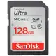 SanDisk 128GB SDXC Ultra【140MB/s】SD SDHC U1 C10 SDSDUNB-128G 相機記憶卡