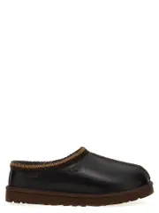 [Ugg] Ugg-Tasman Leather Regenerate Flat Shoes Marrone-Uomo 8 Brown