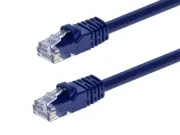Cat6 Ethernet Patch Cable Network Internet RJ45 Stranded UTP 24AWG 5ft Purple