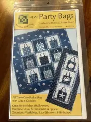 Party Bags Sewing Pattern Tracey Brookshier Multi Sizes New (brk117)