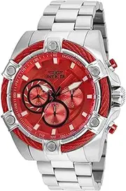 [Invicta] Men's Bolt Quartz Watch with Stainless-Steel Strap, Silver, 25.1 (Model: 25514)