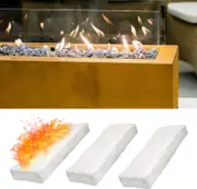 3pcs Ceramic Wool Sponge Bioethanol Fire Firplace Firebox Safety Leakproof Combustion Ethanol Tabletop Smokeless Fires Parent