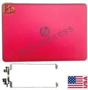 NEW HP 15DW 15S DU 15-DW 15-DW1XXX Back Cover & Hinges Red M03725-001