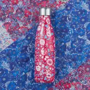 Starbucks SWELL Liberty of London Fabric Stainless Water Bottle 17oz 500ml Flask