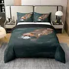 Platypus Duvet Cover Set Twin Size Australian Animals Comforter Cover