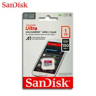 【現貨免運】SanDisk ULTRA 1TB microSD UHS-I U1 手機 平板 記憶卡