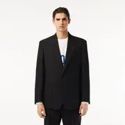 Relaxed Fit Premium Twill Blazer