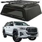 ATATNK 4x4 Offroad Truck Hardtop Offroad Pickup Cover Compatible for Toyota Hilux Galvanized Steel Camper Truck Canopy Vigo Truck Tonneau Cover Seal