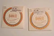 Two D'Addario EJ61 Nickel 5-String Banjo Strings, Medium, 10-23