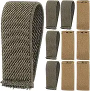 10Pcs Belt Keepers for Men and Women Durable Elastic Belt Loop Retainers Stylish Design Easy to Attach Unisex Compatibility for Various Belt Styles