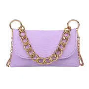 Women Chain Shoulder Messenger Bags Ladies Chain Fashion Ladies Shoulder Messenger Bag PU Leather Totes Purse Handbag
