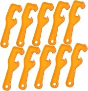 ZUNOXAZ 10pcs Barrel Lid Lifter Oil Barrel Lid Can Opener with Slip Grip Design for Buckets More Easy Prying Tool