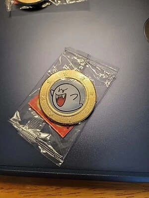 BOO Ghost Frankford Wonder Ball Super Mario Bros Coin Gold FREE SHIP