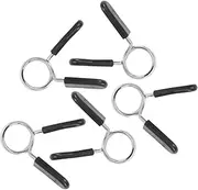 Gatuida Thickened Spring Steel Clips 5 Pcs Barbell Clamps for Gym Weight Plates Safety