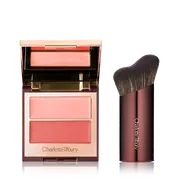 [Charlottes] Pretty Fresh - Pretty Youth Glow - Coral Cream Blush & Makeup Brush | Charlotte Tilbury