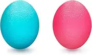 Youri Soul Hand Strengtheners - Hand Therapy Balls - Hand Grip Balls for Arthritis Pain Relief, Hand Strengthening Therapy, Stress Relief, Set of 2 Color Squeeze Eggs