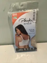 Playtex 18 Hour Posture Boost Front Close Wireless Bra - E525, NUDE, 38DD