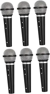 MUSISALY 6pcs Simulated Microphone Model Creative Pretend Play Props for Realistic Design for Performances and Stage Activities for Overcoming Stage Fright and Enhancing Imagination