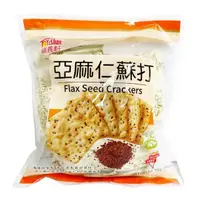 在飛比找momo購物網優惠-【福義軒】亞麻仁蘇打餅(255g)