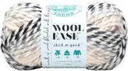 Lion Brand Yarn Wool-Ease Thick & Quick Yarn, Soft and Bulky Yarn for Knitting, Crocheting, and Crafting, 1 Skein, Moonlight