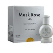 Ajmal Musk Rose Floral Attar Parfum For Unisex 12ml