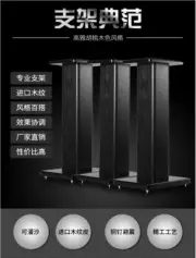 Pair Of Home Theatre/Bookshelf/Hi Fi Speaker Stands 90CM Black Height音箱架木制