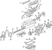 Genuine GM 2010-2015 Chevrolet Cadillac GMC Escalade ESV Engine Piston 19208471 (for: Chevrolet)